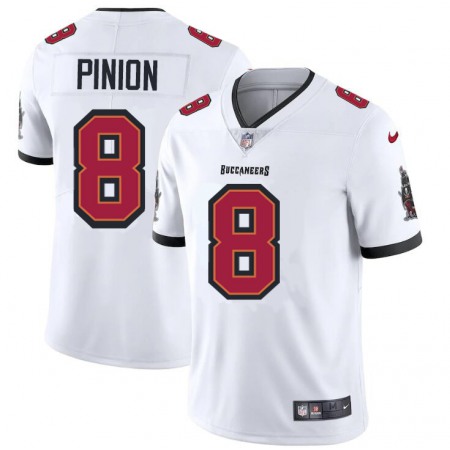 Tampa Bay Buccaneers #8 Bradley Pinion Youth Nike White Vapor Limited Jersey