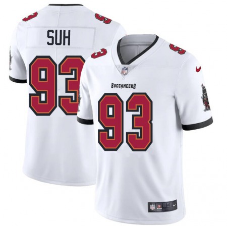 Tampa Bay Buccaneers #93 Ndamukong Suh Youth Nike White Vapor Limited Jersey