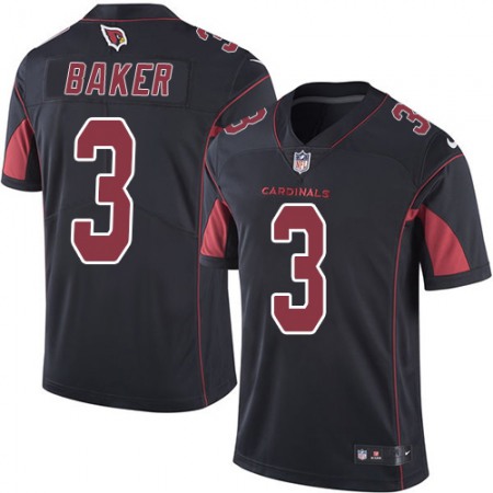 Nike Cardinals #3 Budda Baker Black Youth Stitched NFL Limited Rush Jersey