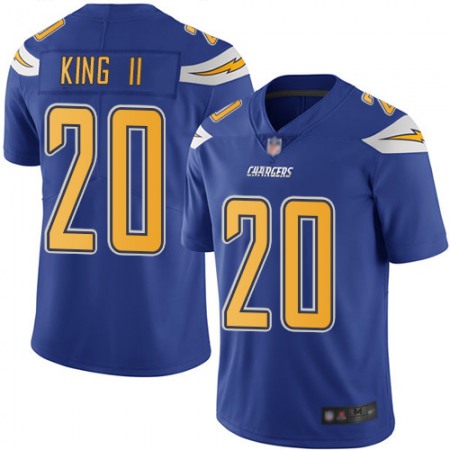 Nike Chargers #20 Desmond King II Electric Blue Youth Stitched NFL Limited Rush Jersey