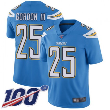 Nike Chargers #25 Melvin Gordon III Electric Blue Alternate Youth Stitched NFL 100th Season Vapor Limited Jersey