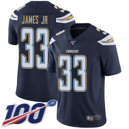 Nike Chargers #33 Derwin James Jr Navy Blue Team Color Youth Stitched NFL 100th Season Vapor Limited Jersey