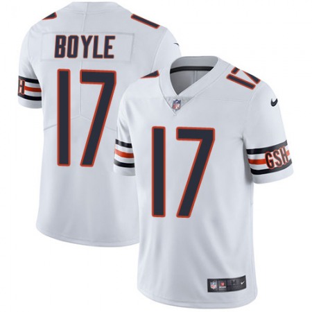 Nike Bears #17 Tim Boyle White Youth Stitched NFL Vapor Untouchable Limited Jersey