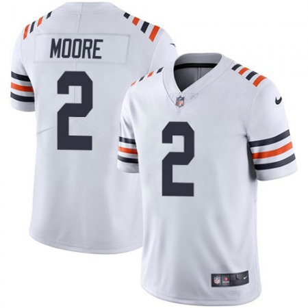 Nike Bears #2 D.J. Moore White Youth 2019 Alternate Classic Stitched NFL Vapor Untouchable Limited Jersey