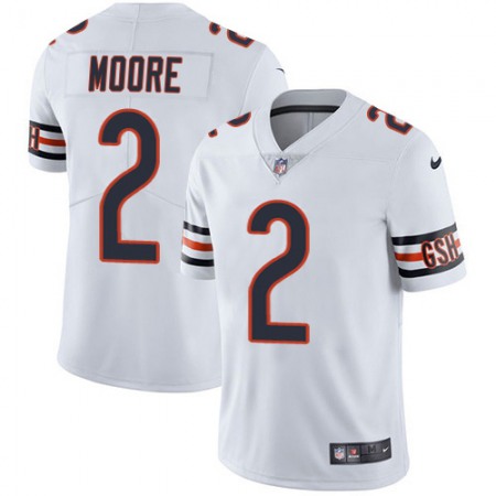 Nike Bears #2 D.J. Moore White Youth Stitched NFL Vapor Untouchable Limited Jersey