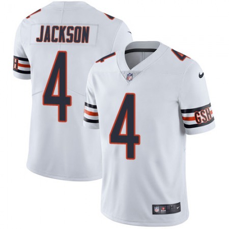 Nike Bears #4 Eddie Jackson White Youth Stitched NFL Vapor Untouchable Limited Jersey