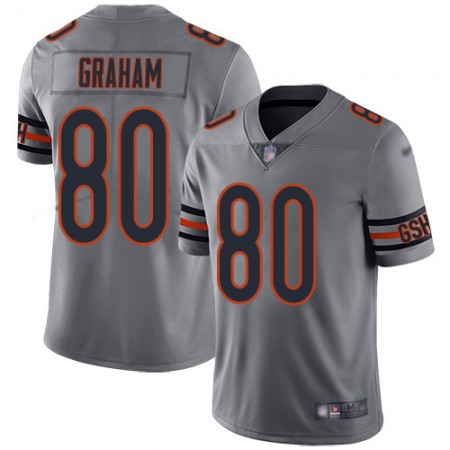 Nike Bears #80 Jimmy Graham Silver Youth Stitched NFL Limited Inverted Legend Jersey