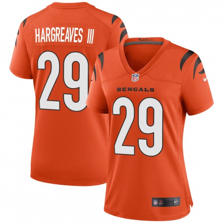 Cincinnati Bengals #29 Vernon Hargreaves III Orange Nike Women's Game Jersey