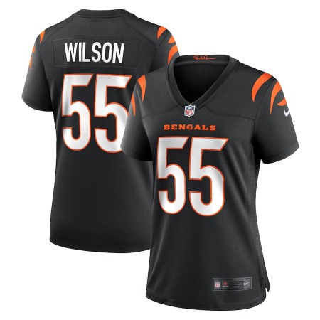 Cincinnati Bengals #55 Logan Wilson Black Nike Women's Game Jersey