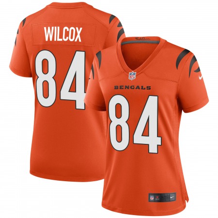 Cincinnati Bengals #84 Mitchell Wilcox Orange Nike Women's Game Jersey