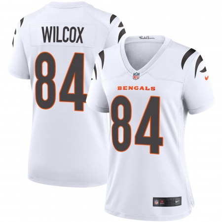 Cincinnati Bengals #84 Mitchell Wilcox White Nike Women's Game Jersey