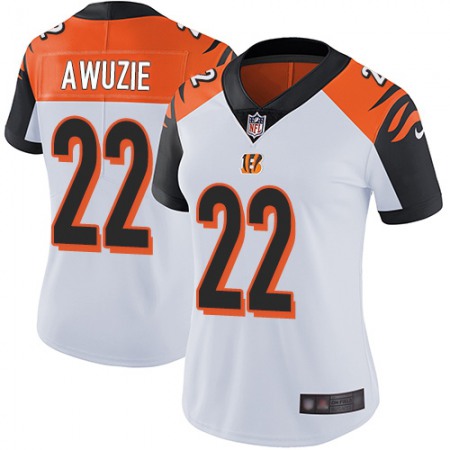 Nike Bengals #22 Chidobe Awuzie White Women's Stitched NFL Vapor Untouchable Limited Jersey