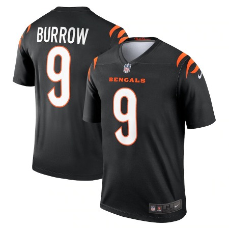 Cincinnati Bengals #9 Joe Burrow Black Youth Nike Legend Jersey