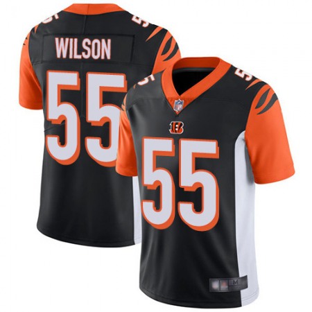 Nike Bengals #55 Logan Wilson Black Team Color Youth Stitched NFL Vapor Untouchable Limited Jersey