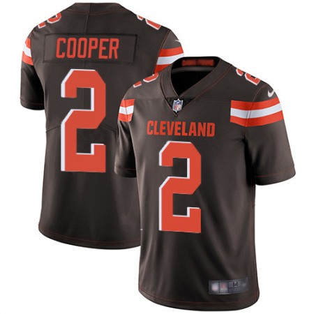 Nike Browns #2 Amari Cooper Brown Team Color Youth Stitched NFL Vapor Untouchable Limited Jersey
