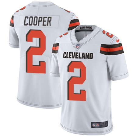 Nike Browns #2 Amari Cooper White Youth Stitched NFL Vapor Untouchable Limited Jersey