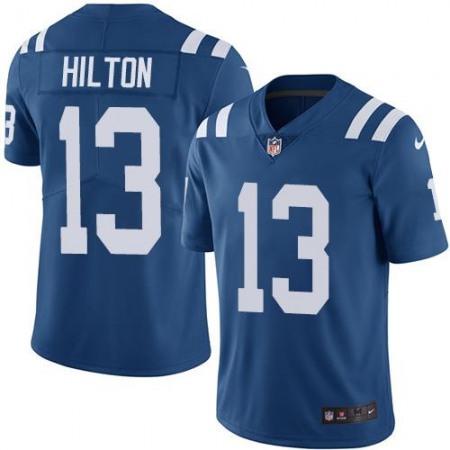 Nike Colts #13 T.Y. Hilton Royal Blue Team Color Youth Stitched NFL Vapor Untouchable Limited Jersey