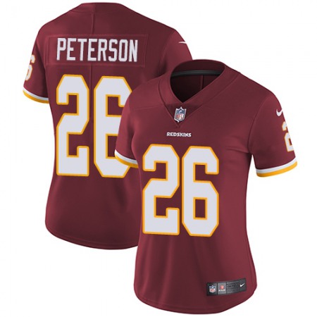 Nike Commanders #26 Adrian Peterson Burgundy Red Team Color Women's Stitched NFL Vapor Untouchable Limited Jersey