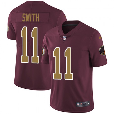 Nike Commanders #11 Alex Smith Burgundy Red Alternate Youth Stitched NFL Vapor Untouchable Limited Jersey