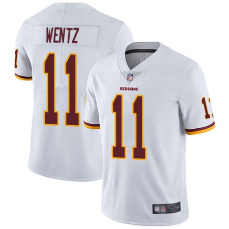 Nike Commanders #11 Carson Wentz White Youth Stitched NFL Vapor Untouchable Limited Jersey