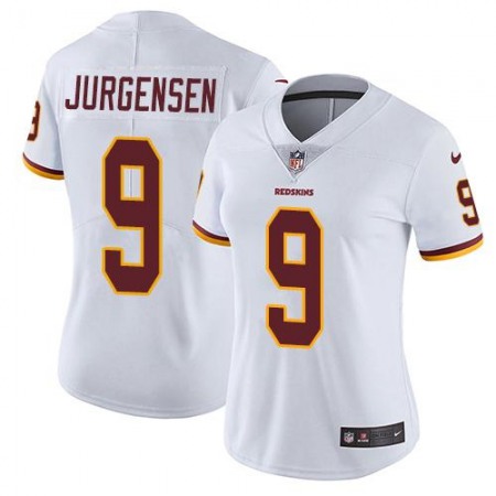 Nike Commanders #9 Sonny Jurgensen White Women's Stitched NFL Vapor Untouchable Limited Jersey