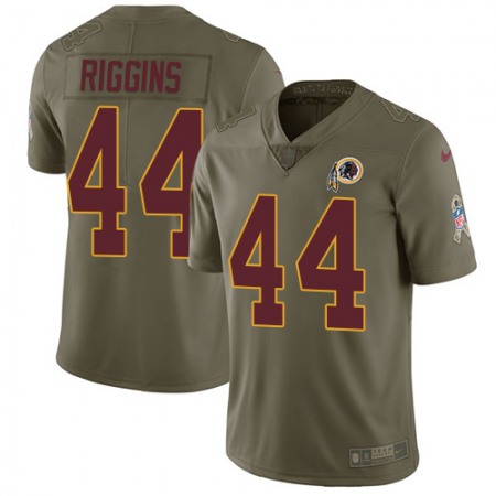 Nike Commanders #44 John Riggins Olive Youth Stitched NFL Limited 2017 Salute to Service Jersey