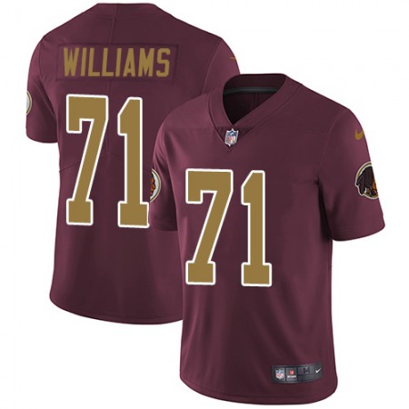 Nike Commanders #71 Trent Williams Burgundy Red Alternate Youth Stitched NFL Vapor Untouchable Limited Jersey