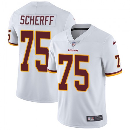 Nike Commanders #75 Brandon Scherff White Youth Stitched NFL Vapor Untouchable Limited Jersey