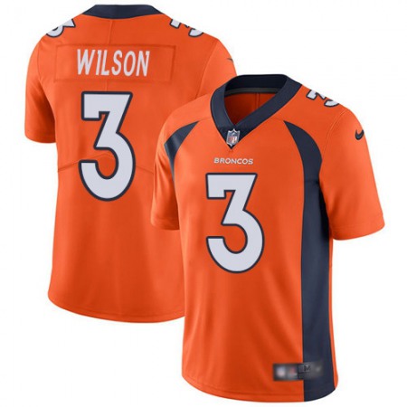 Nike Broncos #3 Russell Wilson Orange Team Color Youth Stitched NFL Vapor Untouchable Limited Jersey