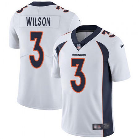 Nike Broncos #3 Russell Wilson White Youth Stitched NFL Vapor Untouchable Limited Jersey