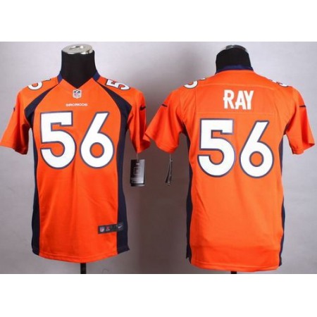 Nike Broncos #56 Shane Ray Orange Team Color Youth Stitched NFL New Elite Jersey