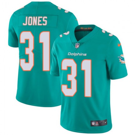 Nike Dolphins #31 Byron Jones Aqua Green Team Color Youth Stitched NFL Vapor Untouchable Limited Jersey