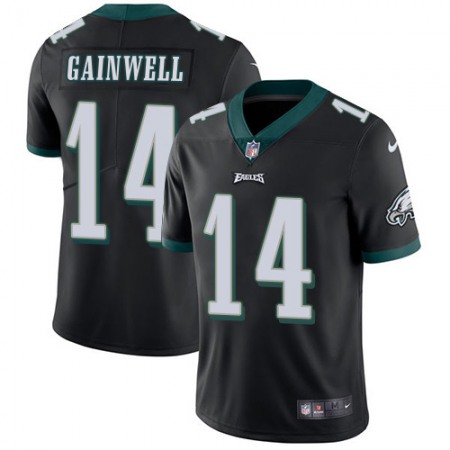 Nike Eagles #14 Kenneth Gainwell Black Alternate Youth Stitched NFL Vapor Untouchable Limited Jersey