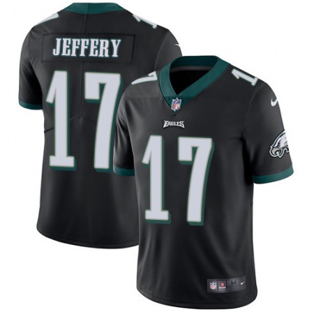 Nike Eagles #17 Alshon Jeffery Black Alternate Youth Stitched NFL Vapor Untouchable Limited Jersey