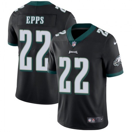 Nike Eagles #22 Marcus Epps Black Alternate Youth Stitched NFL Vapor Untouchable Limited Jersey