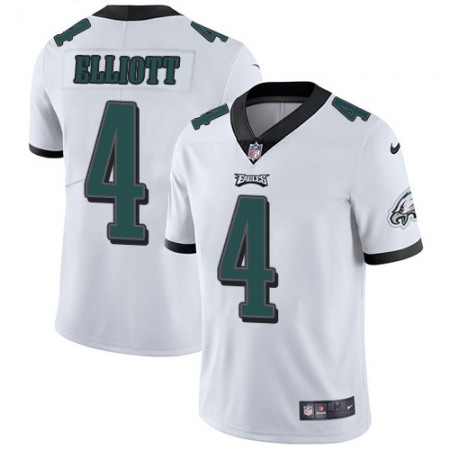 Nike Eagles #4 Jake Elliott White Youth Stitched NFL Vapor Untouchable Limited Jersey