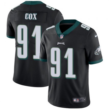 Nike Eagles #91 Fletcher Cox Black Alternate Youth Stitched NFL Vapor Untouchable Limited Jersey