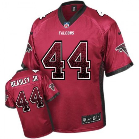 Nike Falcons #44 Vic Beasley Jr Red Team Color Youth Stitched NFL Elite Drift Fashion Jersey
