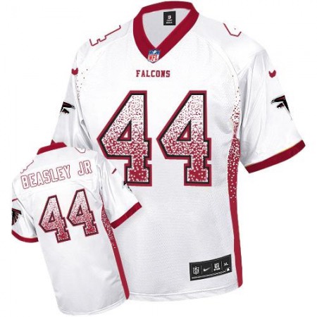 Nike Falcons #44 Vic Beasley Jr White Youth Stitched NFL Elite Drift Fashion Jersey