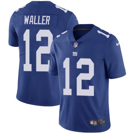 Nike Giants #12 Darren Waller Royal Blue Team Color Youth Stitched NFL Vapor Untouchable Limited Jersey