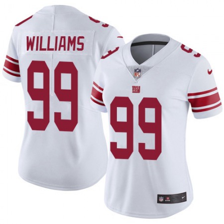 Nike Giants #99 Leonard Williams White Women's Stitched NFL Vapor Untouchable Limited Jersey