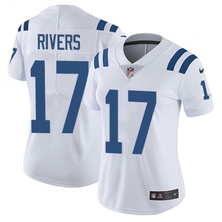 Nike Colts #17 Philip Rivers White Women's Stitched NFL Vapor Untouchable Limited Jersey