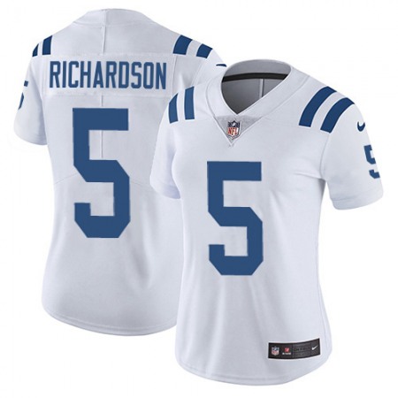 Nike Colts #5 Anthony Richardson White Women's Stitched NFL Vapor Untouchable Limited Jersey