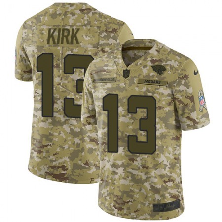 Nike Jaguars #13 Christian Kirk Camo Youth Stitched NFL Limited 2018 Salute To Service Jersey