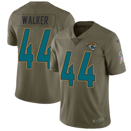 Nike Jaguars #44 Travon Walker Olive Youth Stitched NFL Limited 2017 Salute to Service Jersey