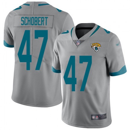 Nike Jaguars #47 Joe Schobert Silver Youth Stitched NFL Limited Inverted Legend Jersey