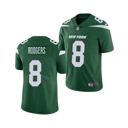 Nike Jets #8 Aaron Rodgers Green Team Color Youth Stitched NFL Vapor Untouchable Limited Jersey