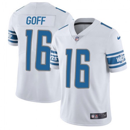 Detroit Lions #16 Jared Goff White Youth Stitched NFL Vapor Untouchable Limited Jersey