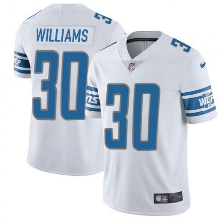 Nike Lions #30 Jamaal Williams White Youth Stitched NFL Vapor Untouchable Limited Jersey