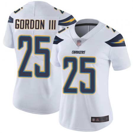 Nike Chargers #25 Melvin Gordon III White Women's Stitched NFL Vapor Untouchable Limited Jersey